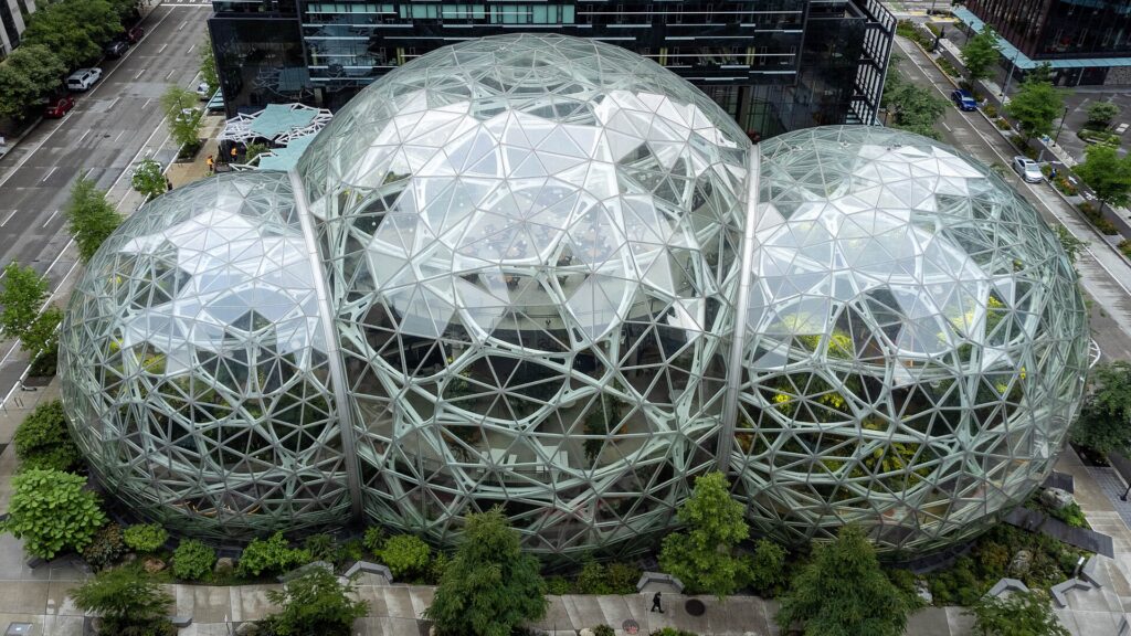 Amazon Spheres a Seattle